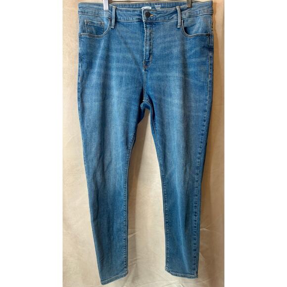Old Navy Rockstar Super Skinny High Rise Jeans Size 16 - Picture 2 of 6